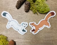 Image 1 of Stoat Sticker