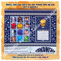 Image 4 of Super Secret 2025 Calendar (introducing Tako-Neko V1)