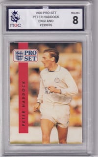 Peter Haddock from the 1990 Pro Set series