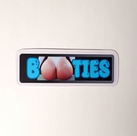 Image 1 of Booties Booty Font Matte Vinyl Sticker