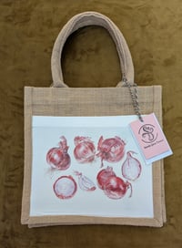 Image 4 of  NEW! - Red Onion Jute Bags