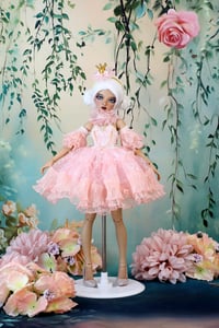 Image 1 of Handmade Dress for Minifee doll - pink princes