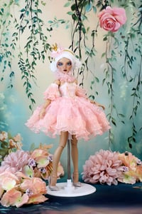 Image 5 of Handmade Dress for Minifee doll - pink princes