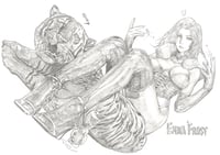 Image 2 of  Original Art : Emma Frost // Hyde Zhang