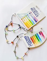 Image 1 of 🧘‍♀️ Chakra String Jewelry – Necklace & Bracelet