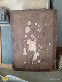 Image 5 of Peinture à l'huile sur bois, bouquet champêtre 