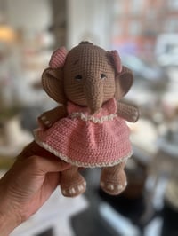 Image 3 of 🐘🌸Ellie Blossom Crochet Elephant
