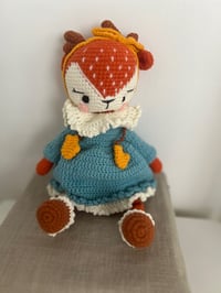 Image 2 of 🦊🍁Fern Maple Crochet Fox