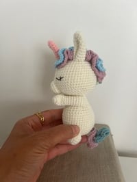 Image 2 of Handmade Crochet Unicorn