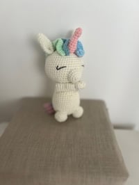 Image 3 of Handmade Crochet Unicorn