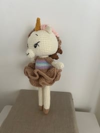 Image 2 of 🦄✨Celeste Twinkle Crochet Unicorn