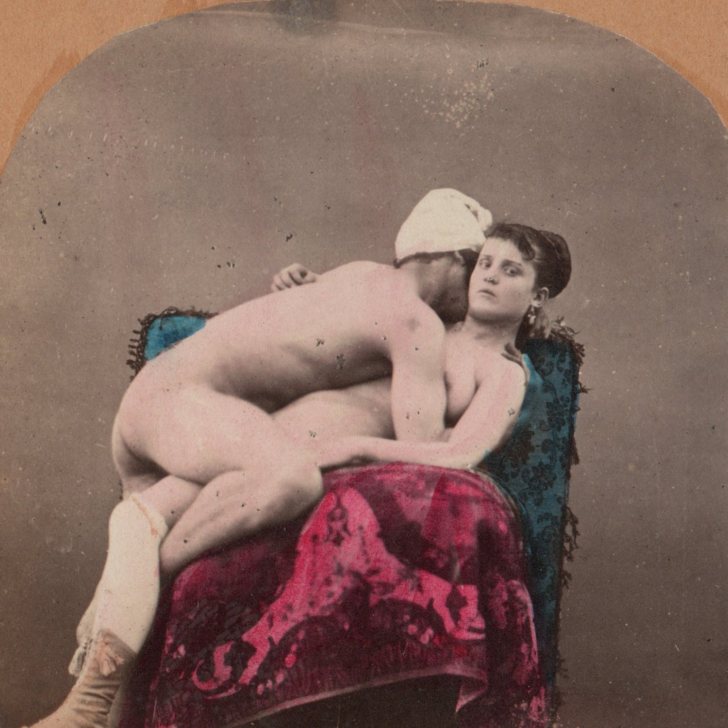 Image of Unknown: pornographic stereo photo, France ca. 1865