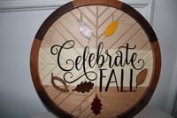 Image 1 of Fall Wooden Wall Art