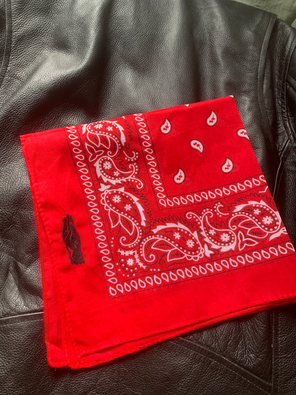 Fisting embroidered hanky