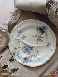 Image 1 of Plat de présentation polychrome 