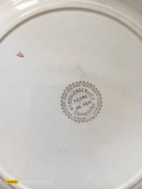 Image 8 of Plat de présentation polychrome 