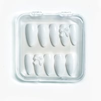 Priklijuojami nagai - Angel Bow  (Vidutinio ilgio)