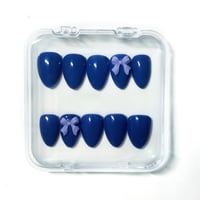 Priklijuojami nagai - Blue Belle (Trumpo ilgio)