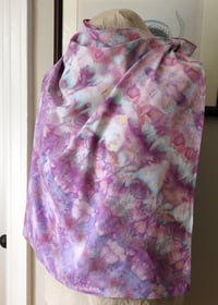 Image 7 of Diagonal Fold - Ice Dyed Bandana - Free Shipping
