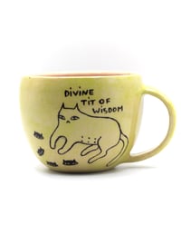 Image 2 of Divine tit of wisdom mug