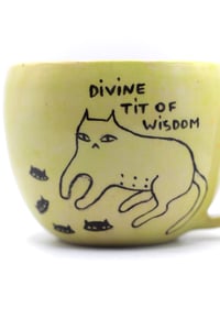 Image 3 of Divine tit of wisdom mug
