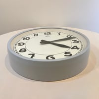 Image 4 of 35 cm - Horloge murale industrielle fonctionnelle ATO 1940 grise en métal 