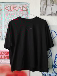 Image 1 of Team Napoli • T-Shirt (Schwarz) Boxy »Becher« (Weiss)
