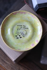 Image 2 of Divine tit of wisdom tea plate
