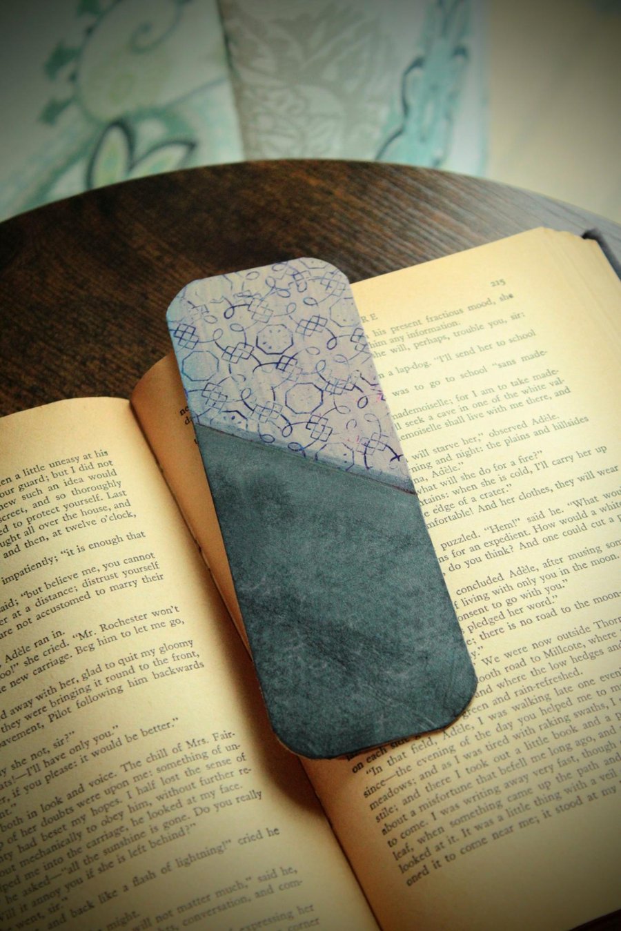 Image of Leather Bookmark #15
