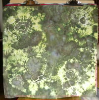 Image 1 of Green Geode Crunch - Ice Dyed Bandana - Free Shipping