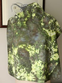 Image 8 of Green Geode Crunch - Ice Dyed Bandana - Free Shipping