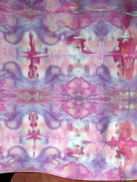 Image 2 of Psychedelic Melt - Ice Dyed Bandana - Free Shipping