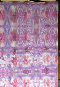 Image 3 of Psychedelic Melt - Ice Dyed Bandana - Free Shipping