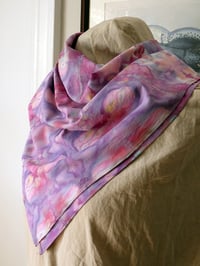 Image 4 of Psychedelic Melt - Ice Dyed Bandana - Free Shipping