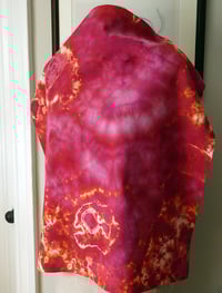 Image 7 of Red Geode - Ice Dyed Bandana - Free Shipping