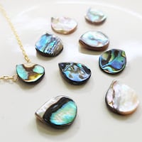 Image 1 of Abalone Teardrop Jewelry