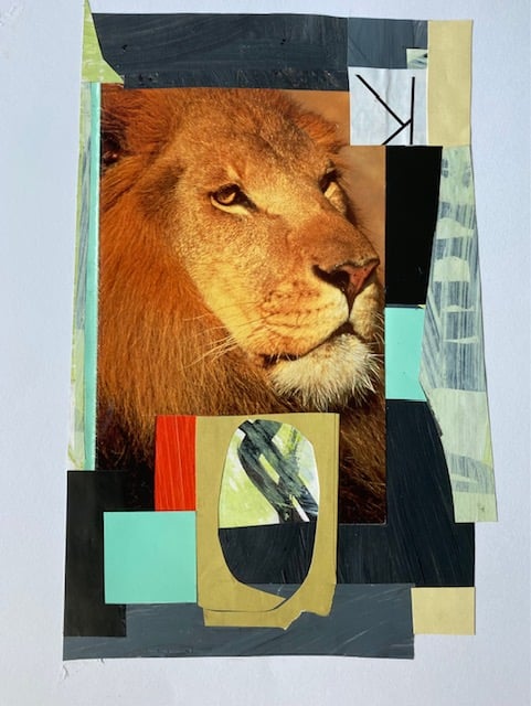 Image of New! Cut Color Magazine Collages