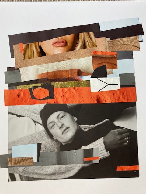 Image of New! Cut Color Magazine Collages