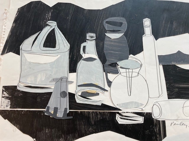 Image of 2D Value Scale collages
