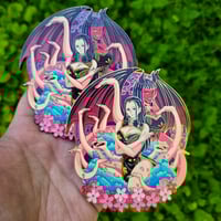 Image 3 of Hands of Fate Pin (Black Dress)