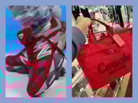 Image 1 of Red New Balance w/Coach