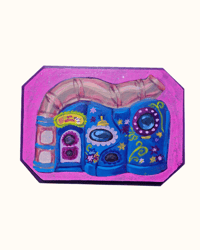 Image 1 of Little Lovin' Pet Playhouse Painting