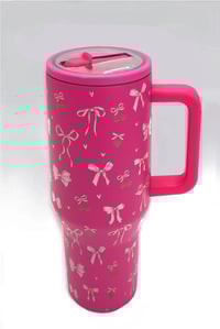 Image 7 of Leak-Proof 40oz Tumbler with Straw