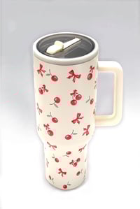 Image 6 of Leak-Proof 40oz Tumbler with Straw
