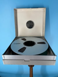 Image 2 of BASF 911 2" x 2500' Reel Tape On 10.5" Silver Reel in Box One Pass -Used