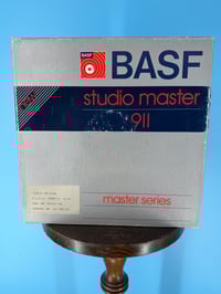 Image 3 of BASF 911 2" x 2500' Reel Tape On 10.5" Silver Reel in Box One Pass -Used