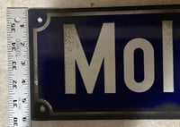 Image 6 of Vintage (ca. 1930s/40s) German (Enamel) Street Sign - "Moltkestr."
