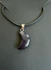 Third Eye Chakra Crescent Pendant - Intuition, Imagination & Wisdom