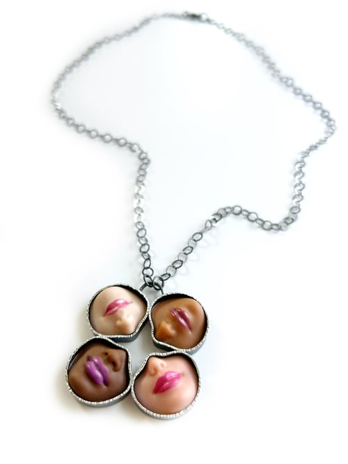 Image of Clover Smile Necklace