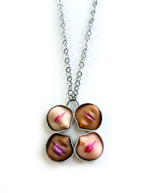 Image of Clover Smile Necklace